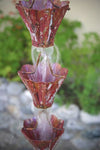 Aged Flower Cup- Copper