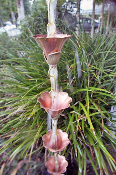 Copper Cast Flower